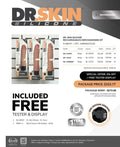 "Dr. Skin Silicone Rechargeables Merchandising Kit M-90070"
