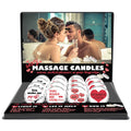 Naughty Notes Candle Prepack Vday Display Luxe Ember Essentials