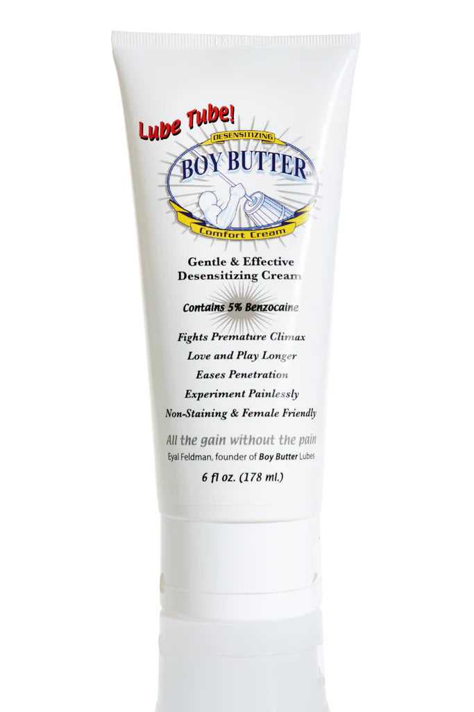 Boy Butter Comfort Cream Desensitizing Formula - 6 Fl. Oz. Luxe Ember Essentials