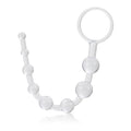 Anal 101 Intro Beads - Clear Luxe Ember Essentials