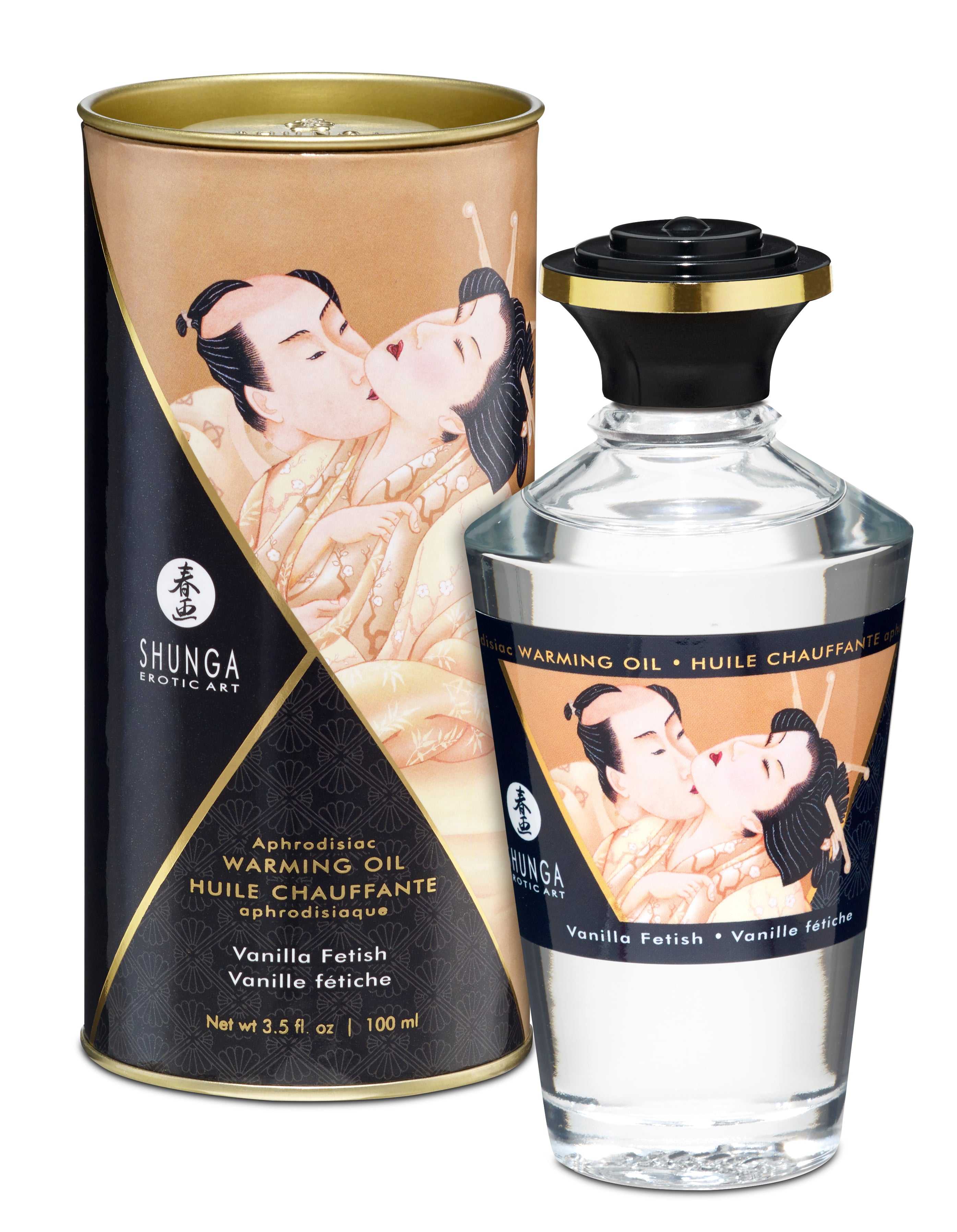Aphrodisiac Warming Oil - Vanilla Fetish Luxe Ember Essentials