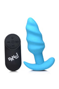 21x Silicone Swirl Plug With Remote - Blue Luxe Ember Essentials