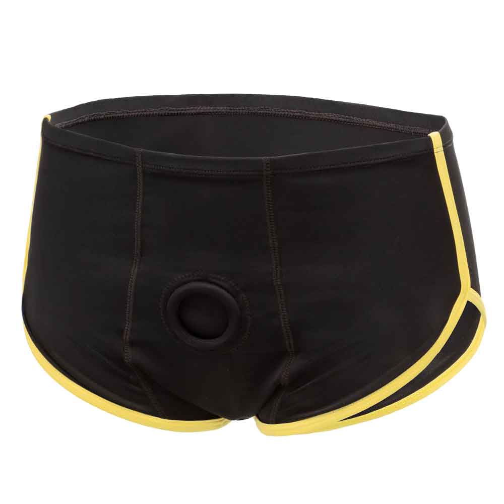 Boundless Black and Yellow Brief - 2x/3x - Black/ Yellow Luxe Ember Essentials