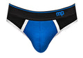 Retro Sport Panel Thong - L/ XL - Black/ Blue Luxe Ember Essentials