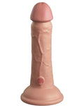 King Cock Elite 6 Inch Silicone Dual Density Cock - Light Luxe Ember Essentials