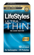 Lifestyles Ultra Thin - 10 Pack Luxe Ember Essentials