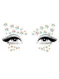 "Celeste Glow in the Dark Face Jewels Sticker LA-EYE045"