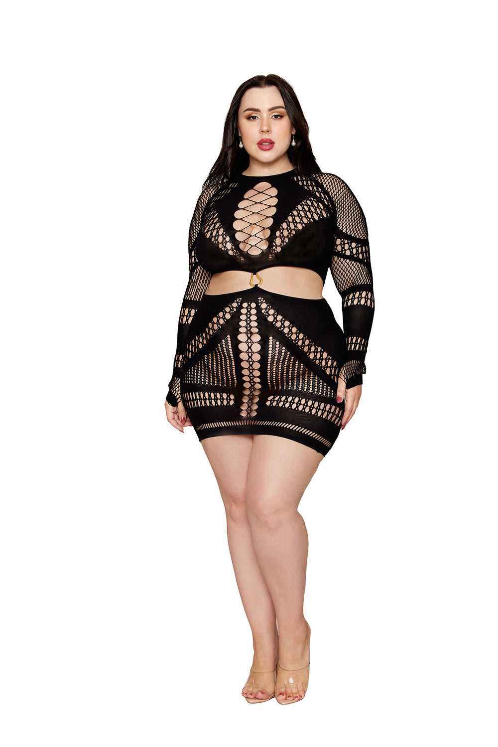 Chemise Dmnd - Queen Size - Black Luxe Ember Essentials