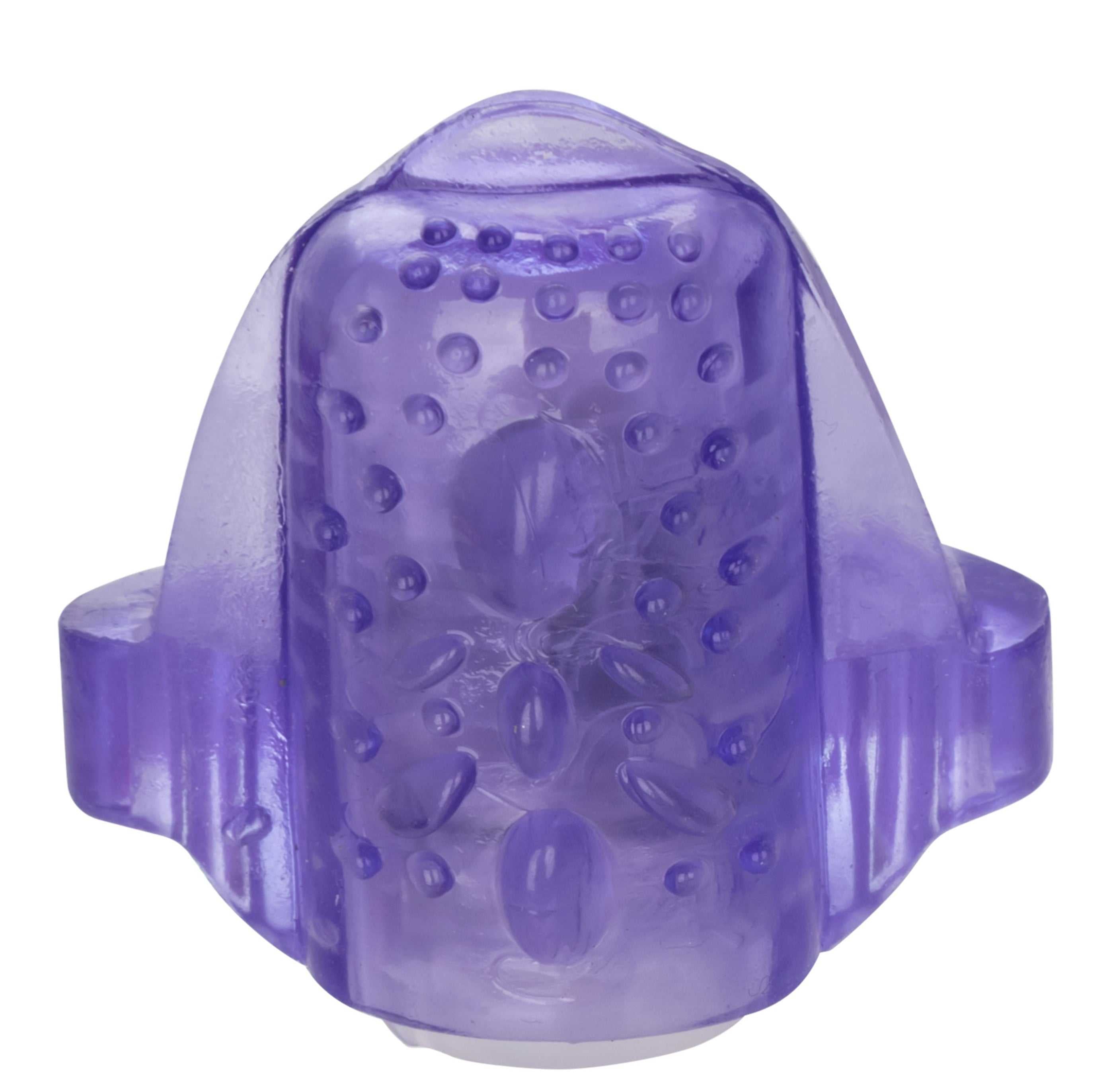 Foil Pack Vibrating Tongue Teaser - Purple Luxe Ember Essentials