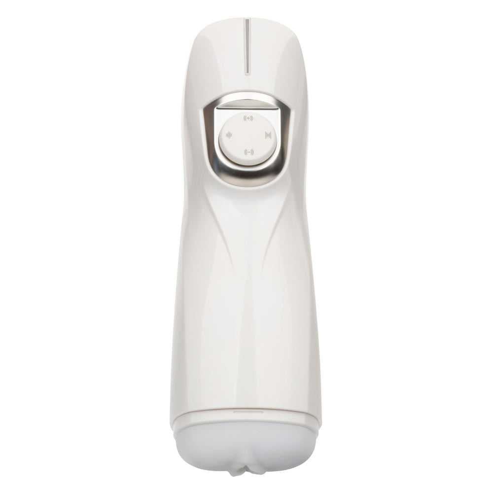 Optimum Power Lifelike Pulsar Stroker - White Luxe Ember Essentials