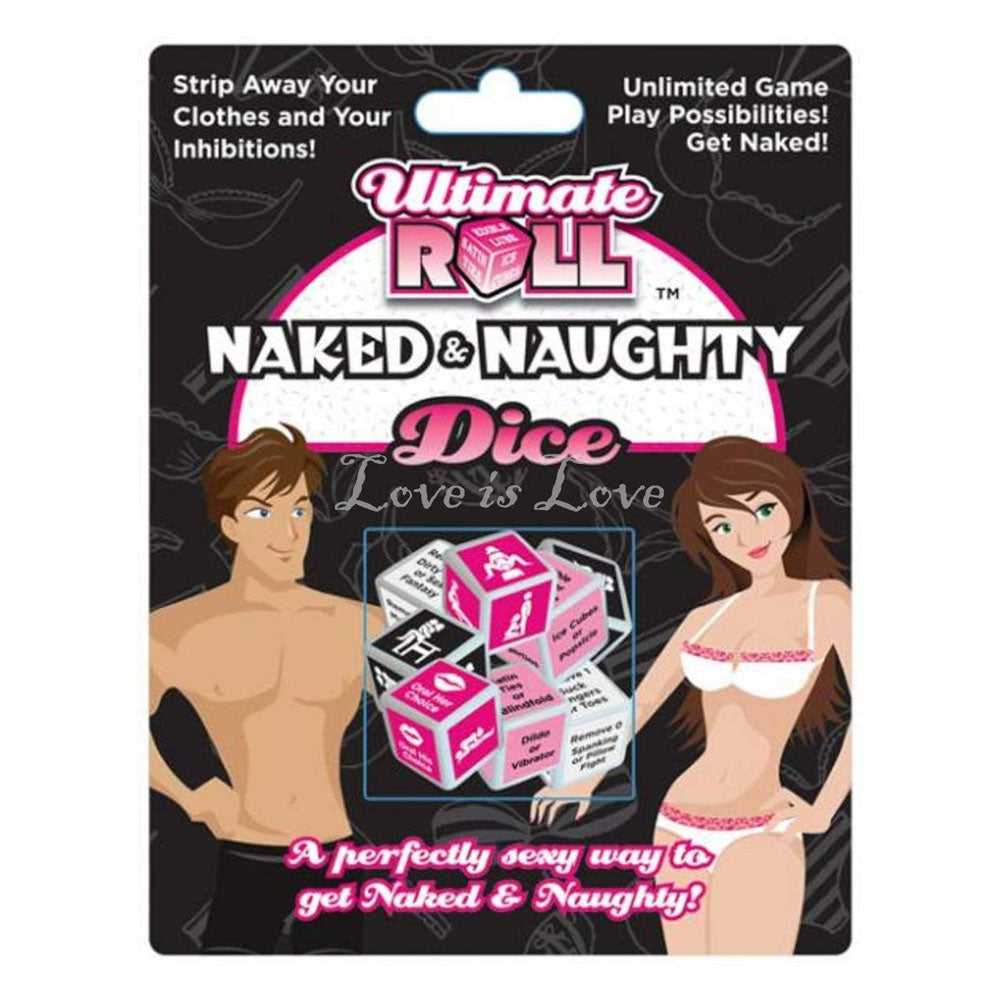 Naked and Naughty Dice Luxe Ember Essentials