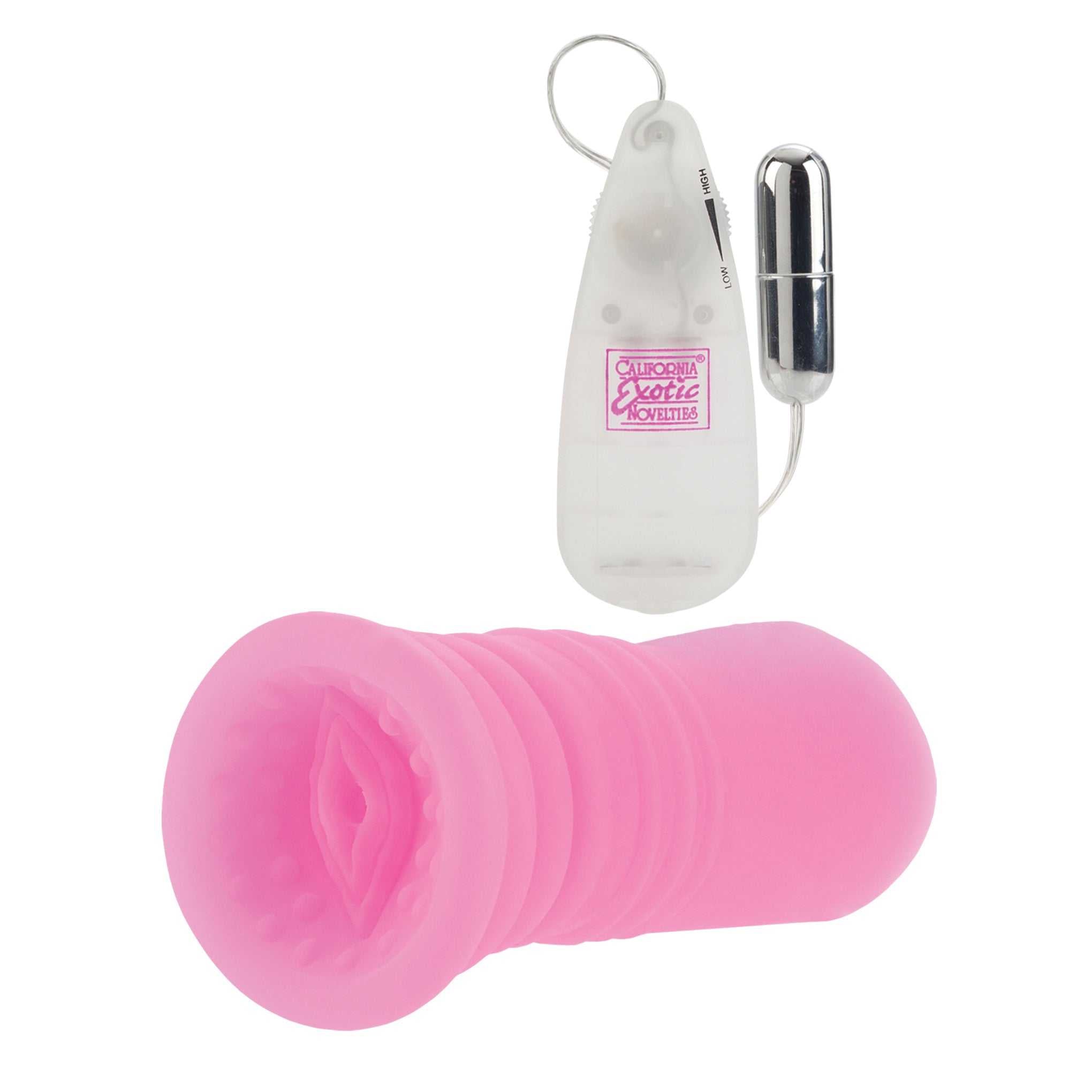 Sue Johanson Glow-in-the-Dark Vibrating Super Head Honcho - Pink Luxe Ember Essentials