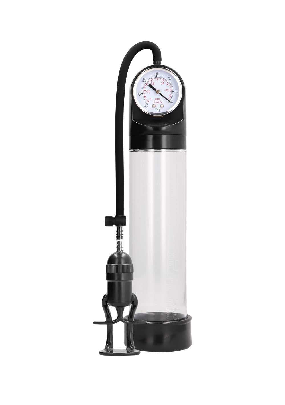 Deluxe Pump With Advanced Psi Gage - Black Luxe Ember Essentials