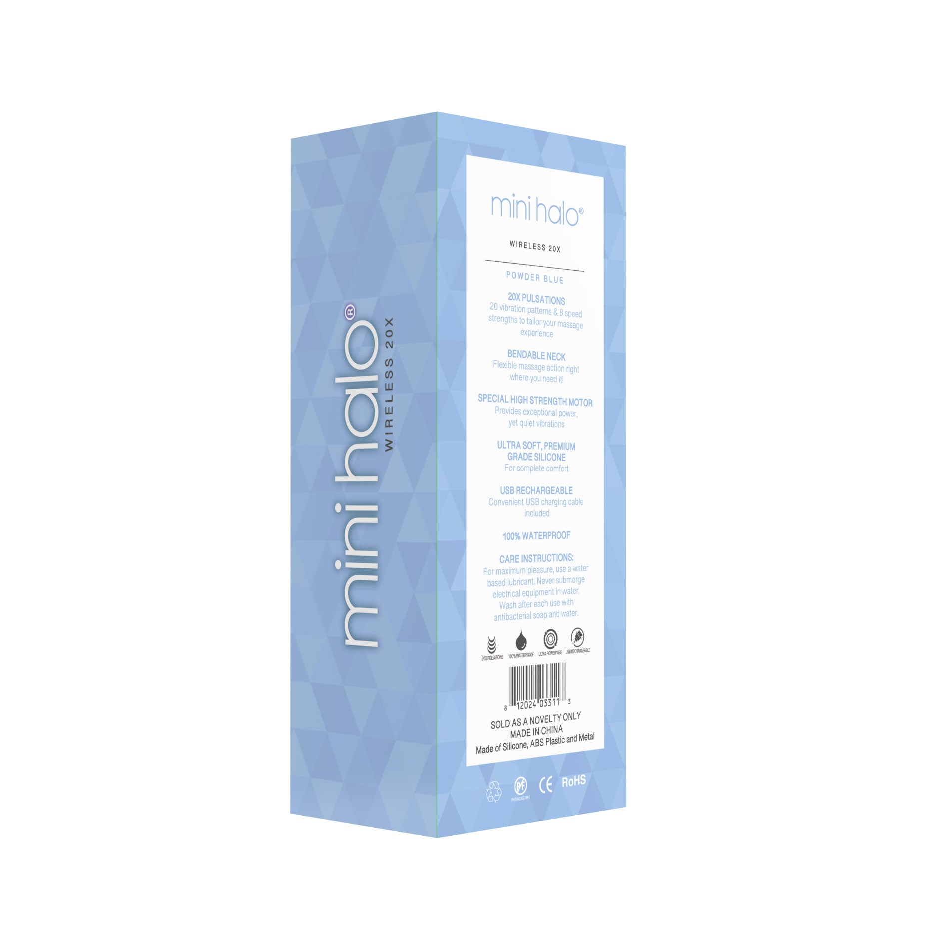 Mini Halo Powder Blue
