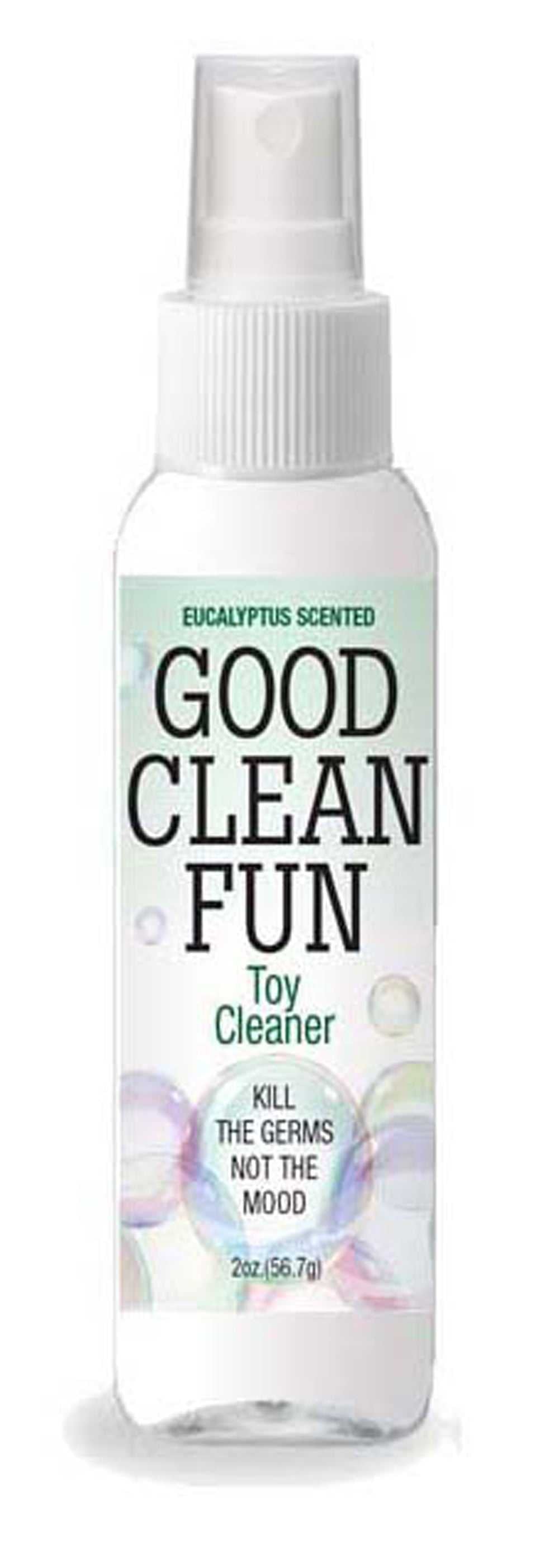Good Clean Fun Toy Cleaner - Eucalyptus - 2 Fl Oz Luxe Ember Essentials