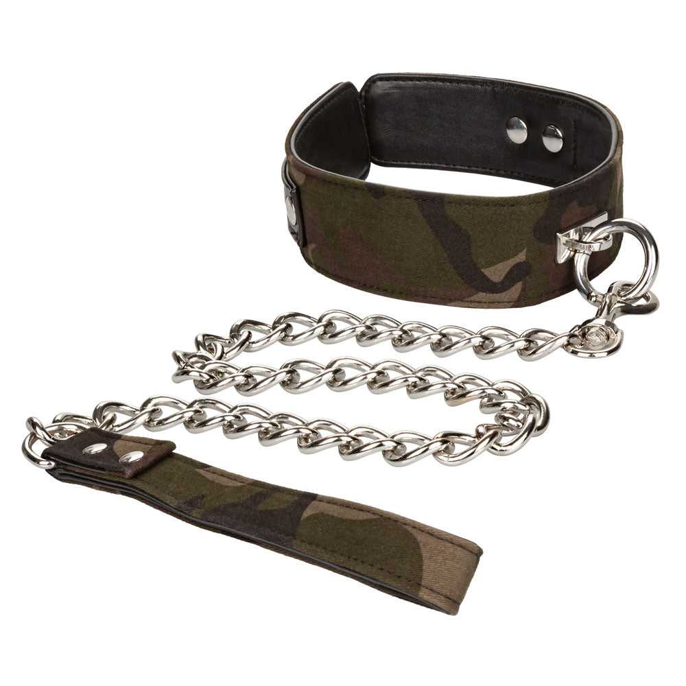 Colt Camo Collar and Leash Luxe Ember Essentials