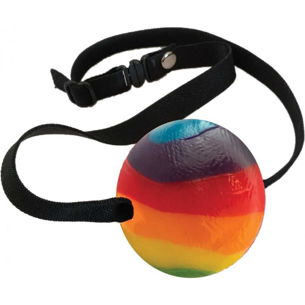 Rainbow Candy Ball Gag Luxe Ember Essentials