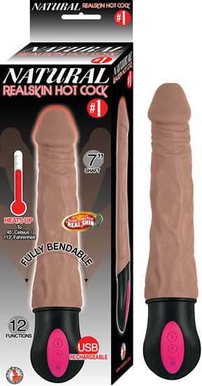 Natural Realskin Hot Cock #1 - Brown Luxe Ember Essentials