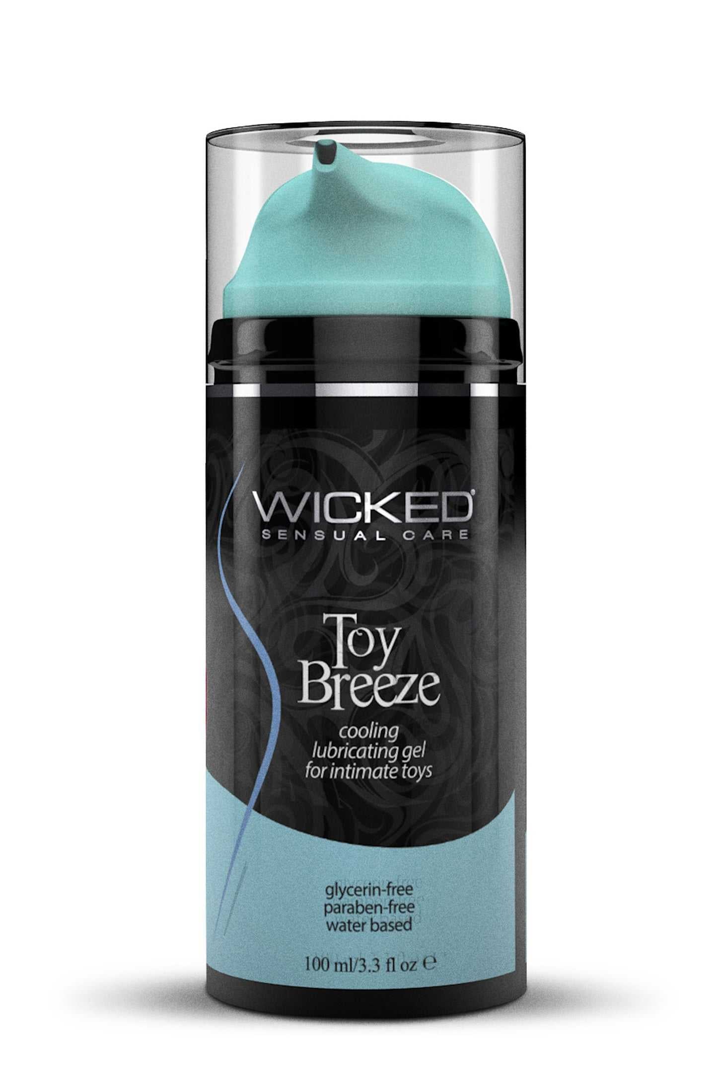 Toy Breeze Cooling Lubricating Gel for Intimate Toys - 3.3 Fl. Oz. Luxe Ember Essentials