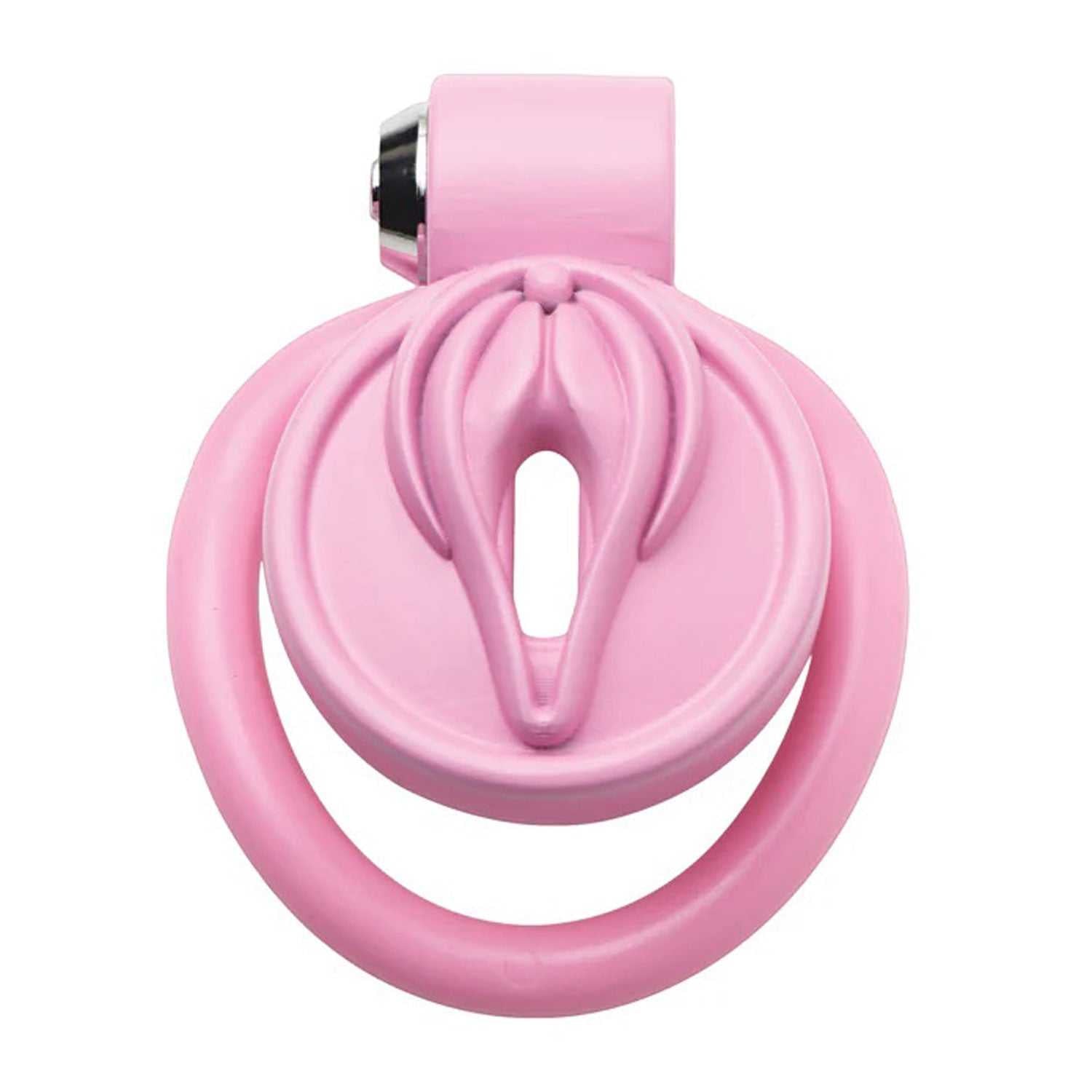 Pussification Vulva Chastity Cage - Pink Luxe Ember Essentials
