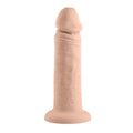 6 Inch Girthy Vibrating Dong - Light Luxe Ember Essentials
