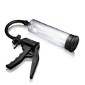 Amp Up Penis Pump With Trigger Handle - Clear Luxe Ember Essentials