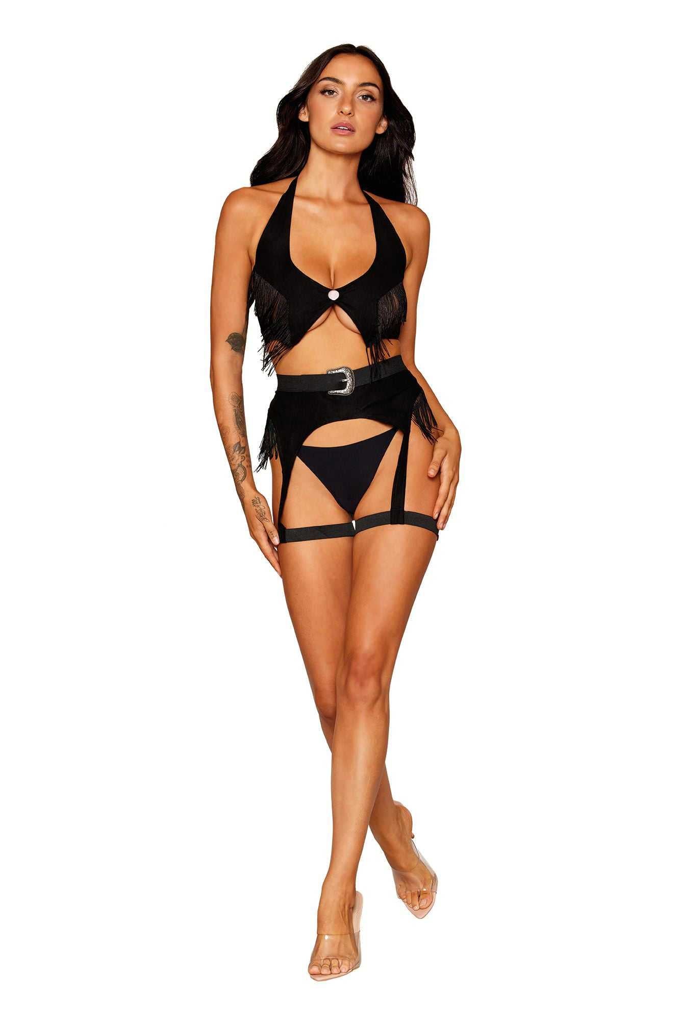 Ride 'Em Cowgirl - One Size - Black Luxe Ember Essentials
