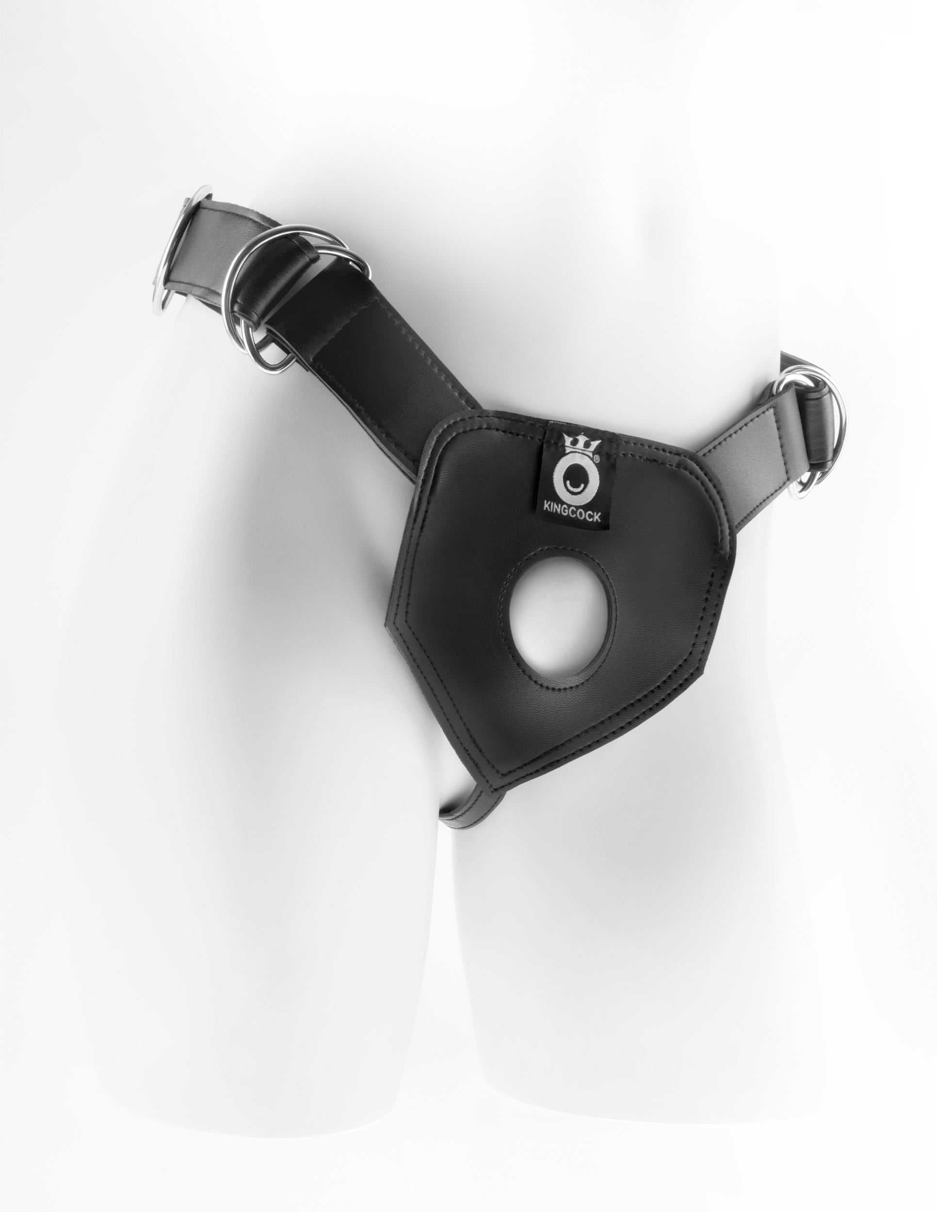 King Cock Play Hard Harness Luxe Ember Essentials