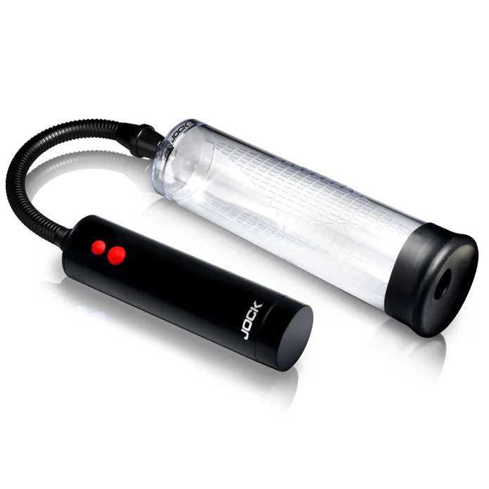 Power Up Rechargeable Automatic Penis Pump - Clear Luxe Ember Essentials