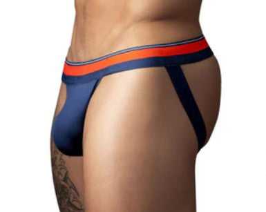 Soo Cumfy Jock Small Medium Navy Luxe Ember Essentials