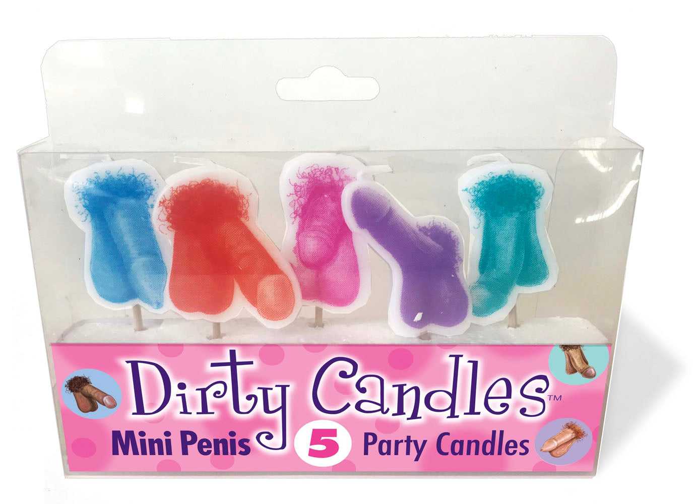 Dirty Penis Candles 5 Party Candles Luxe Ember Essentials