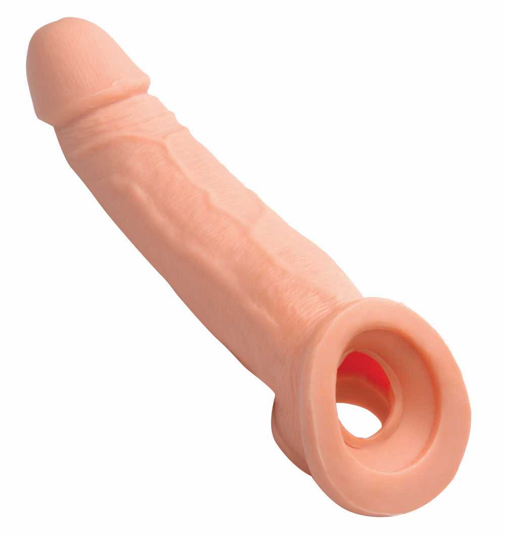 Ultra Real 1 Inch Solid Tip Penis Extension Luxe Ember Essentials