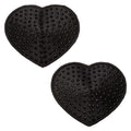 Radiance Heart Pasties - Black Luxe Ember Essentials