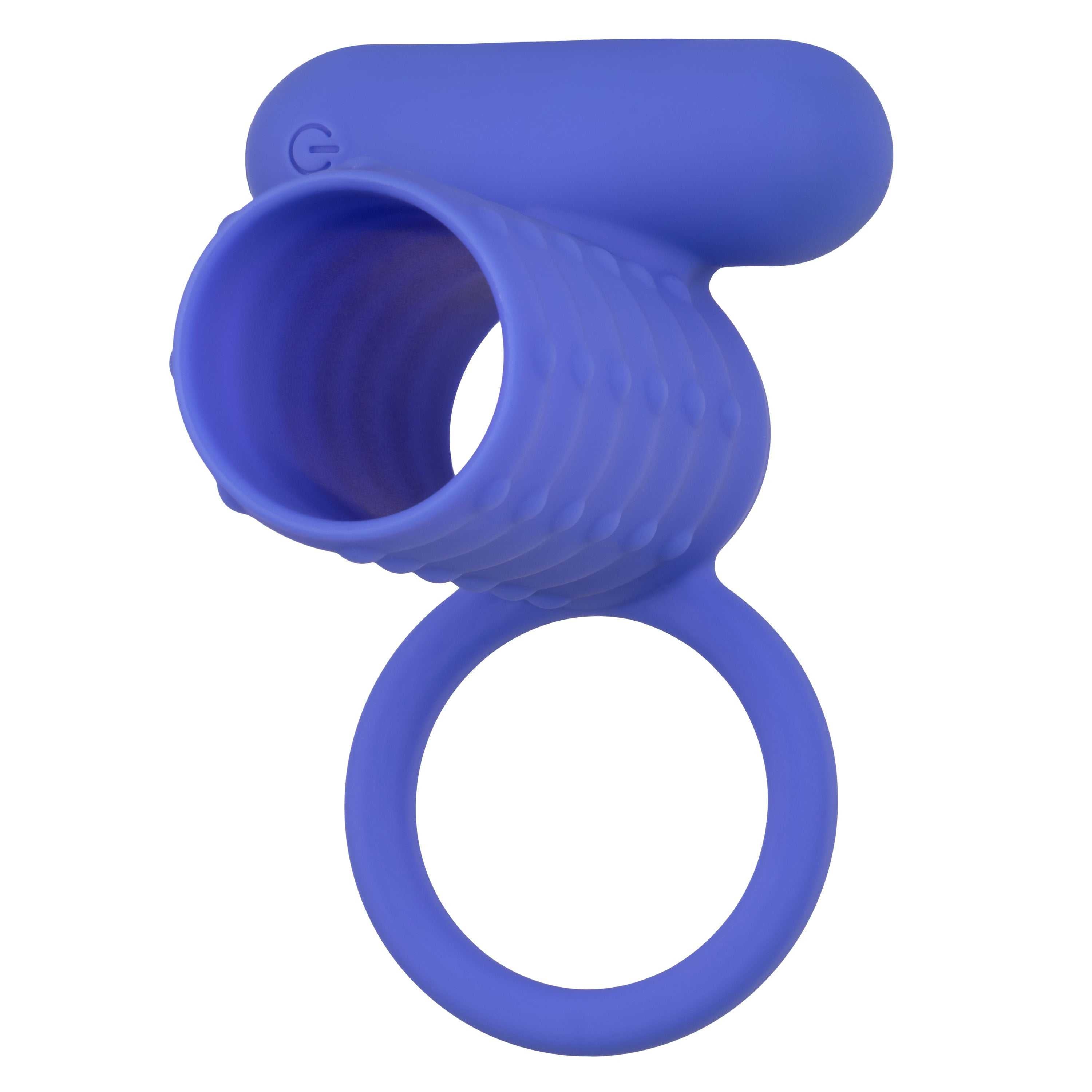 Silicone Rechargeable Endless Desires Enhancer - Blue Luxe Ember Essentials