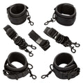 Nocturnal Collection Bed Restraints - Black Luxe Ember Essentials