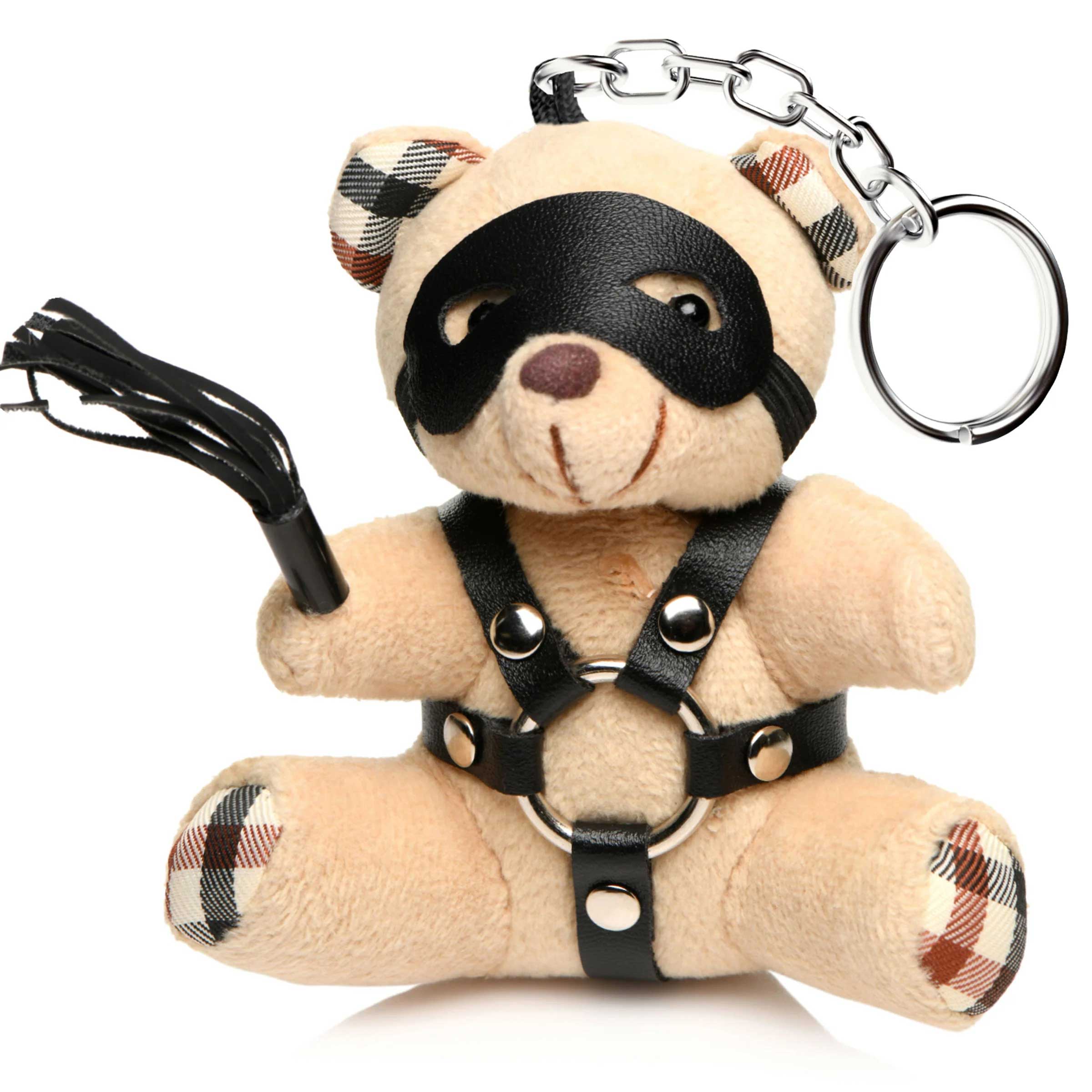 BDSM Teddy Bear Keychain Luxe Ember Essentials