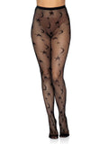 "Celestial Net Tights - One Size - Black LA-9754BLKOS"