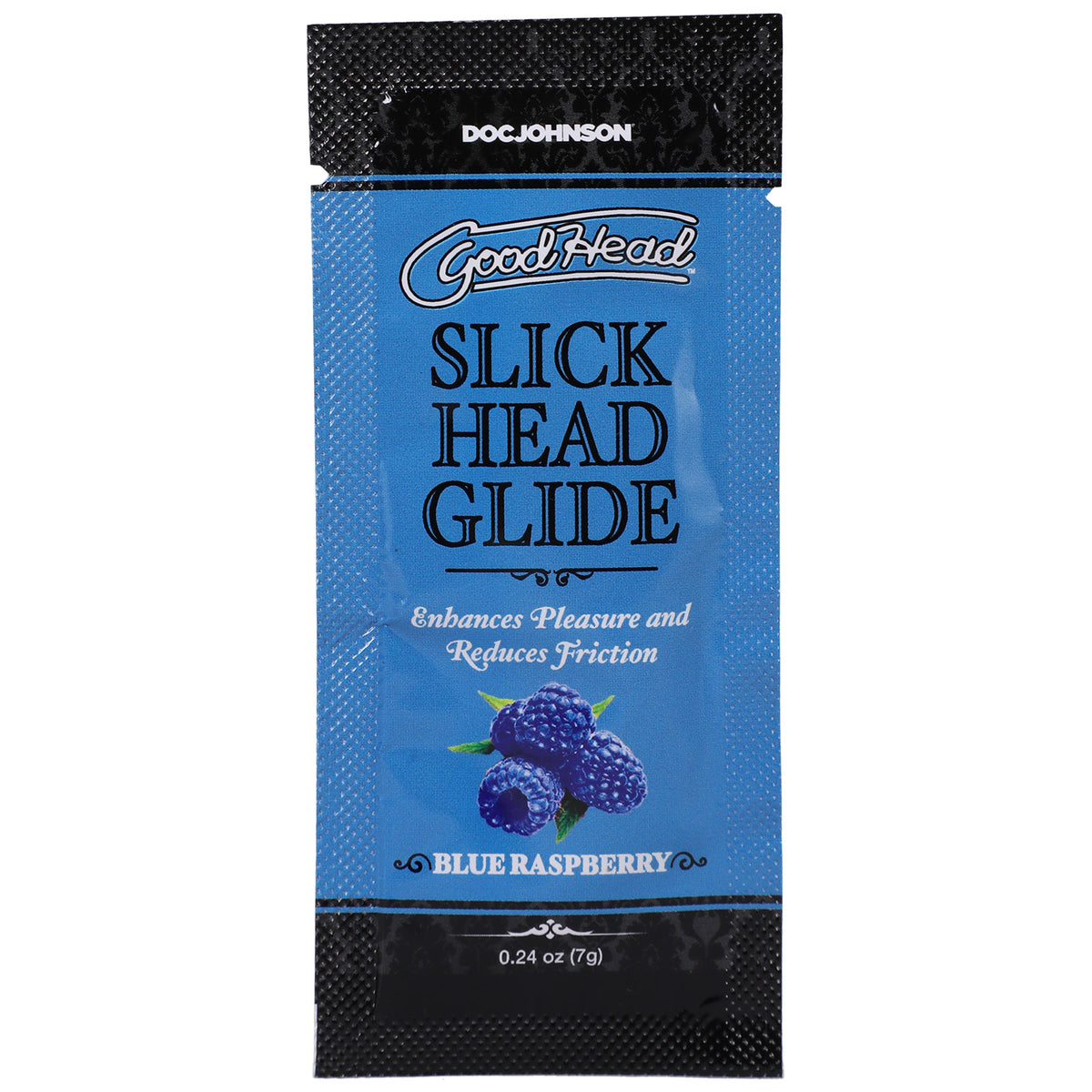 "Goodhead - Slick Head Glide - Blue Raspberry - 0.24 Oz Bulk DJ1387-11-BU"