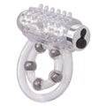 Maximus Enhancement Ring 5 Stroker Beads Rechargeable Clear Luxe Ember Essentials