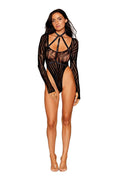 Teddy and Harness - One Size - Black Luxe Ember Essentials