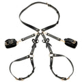 Bondage Harness With Bows - Medium/large - Black Luxe Ember Essentials