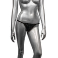 Radiance Crotchless Thong - One Size - Black Luxe Ember Essentials