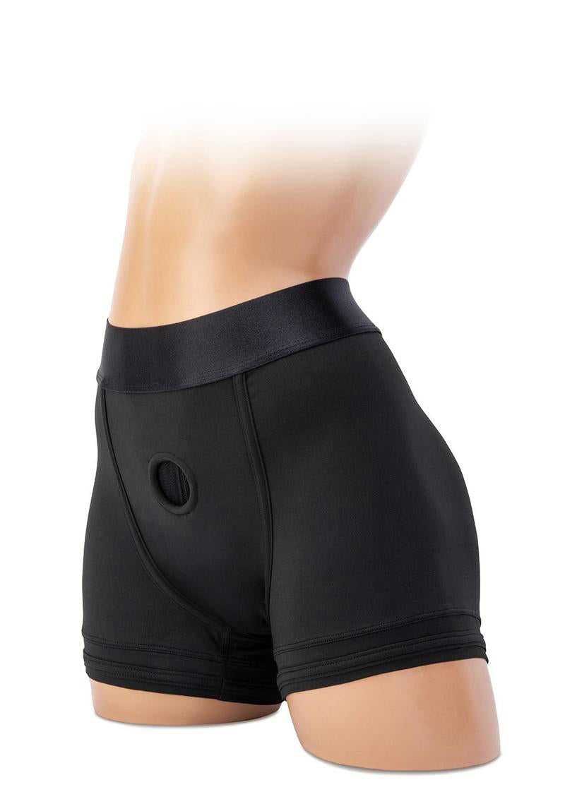 Soft Packing Boxer Brief - Large - Black Luxe Ember Essentials