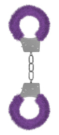 Beginner's Furry Handcuffs - Purple Luxe Ember Essentials