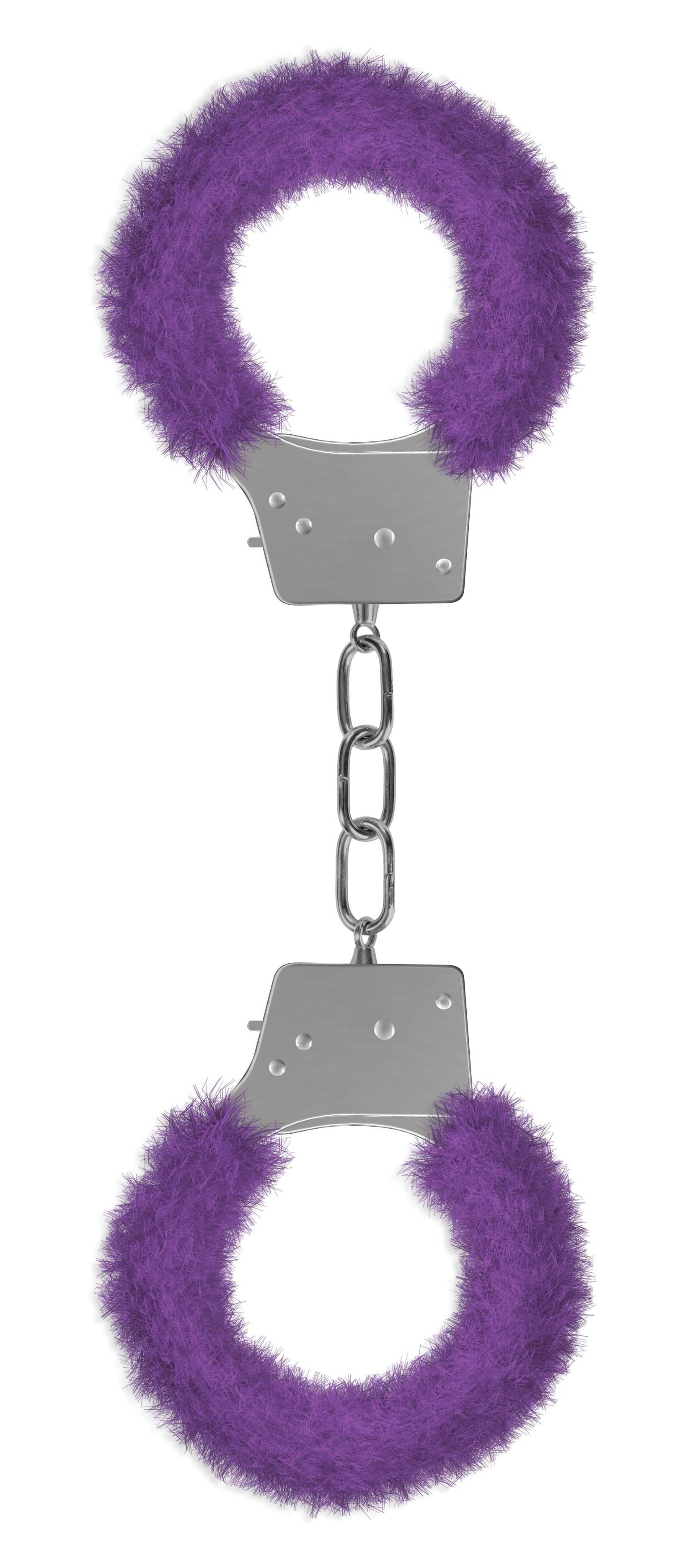 Beginner's Furry Handcuffs - Purple Luxe Ember Essentials