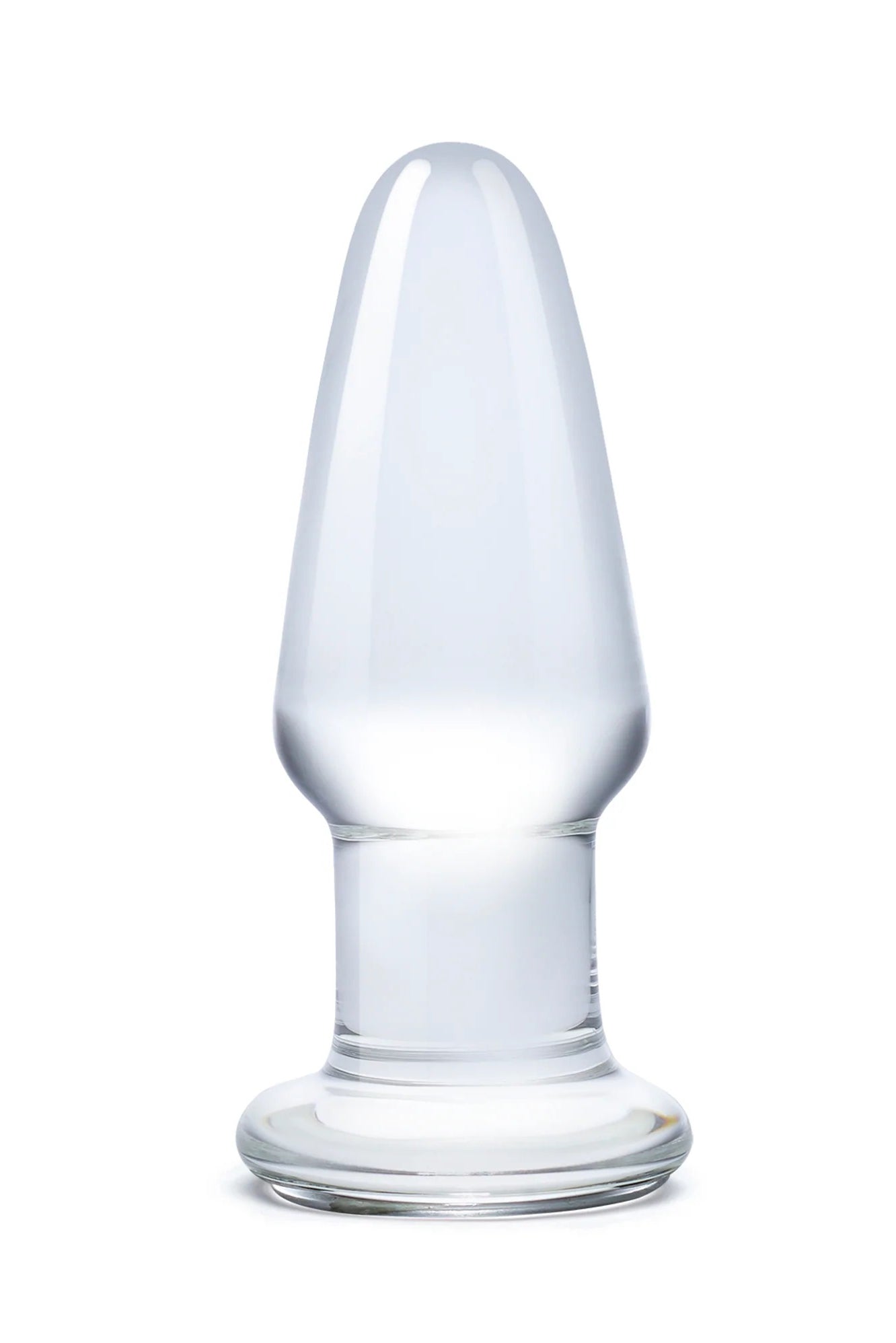 3.5 Inch Glass Butt Plug Luxe Ember Essentials