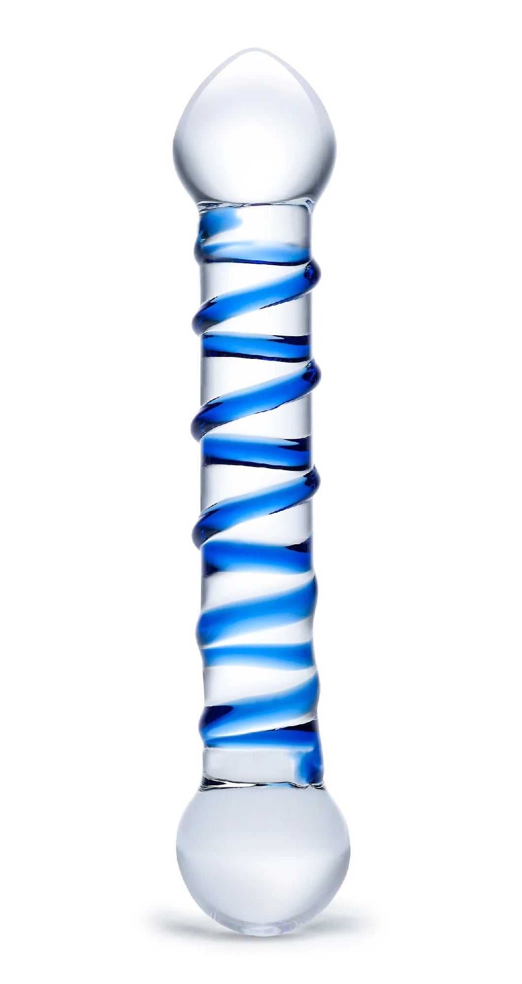 6.5 Inch Spiral Dildo Luxe Ember Essentials