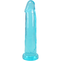 "Crystal Jellies - Realistic Cock - 9 Inch Teal DJ0288-49-CD"