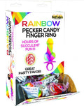 Rainbow Cock Ring Pop - 12 Piece Display Luxe Ember Essentials
