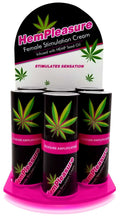 Hempleasure Female Stimulation Cream .5 Oz 6 Bottle Display Luxe Ember Essentials